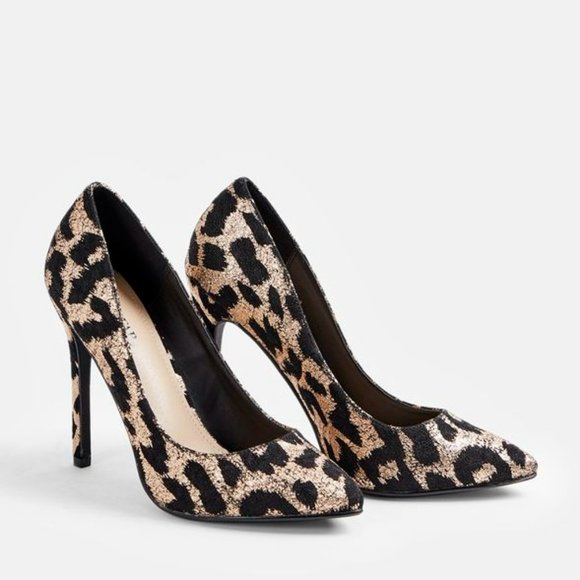 JustFab - Joda - Metallic Animal Print Pump - Picture 13 of 13